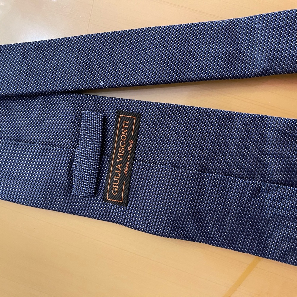 Giuliva Visconti Blue Tie